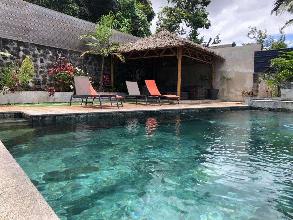 Le Clos D'Isis - Piscine Chauffee Le Tampon Bagian luar foto