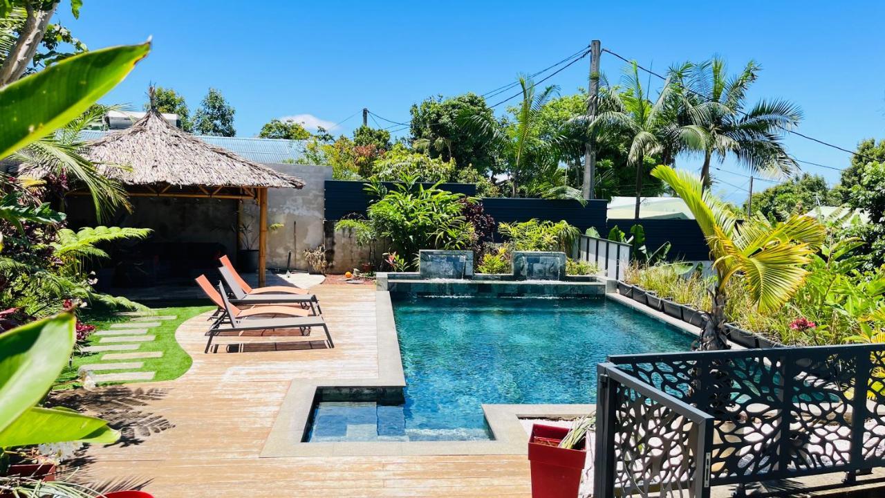 Le Clos D'Isis - Piscine Chauffee Le Tampon Bagian luar foto